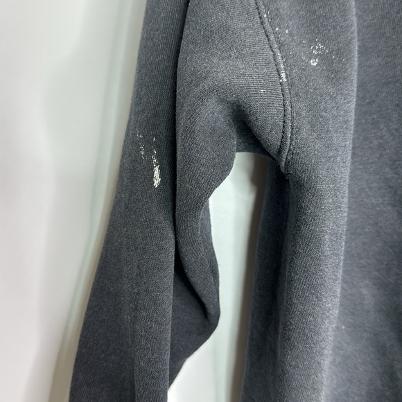 Vintage Santee Arctic Cat Tuff Cat Snowmobile Black Sweatshirt Size Kids Medium - Picture 12 of 13